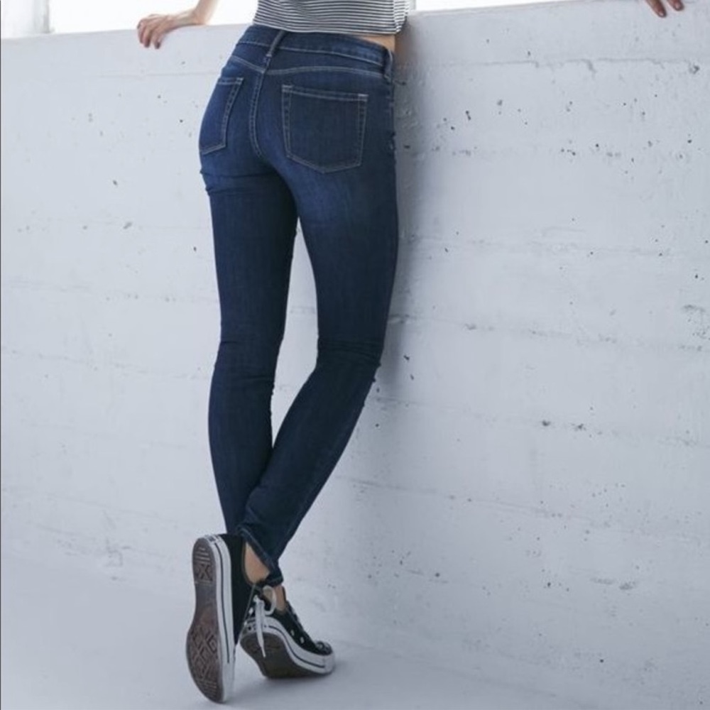 Bullhead - Mid-rise Skinny Dark Rinse Jean